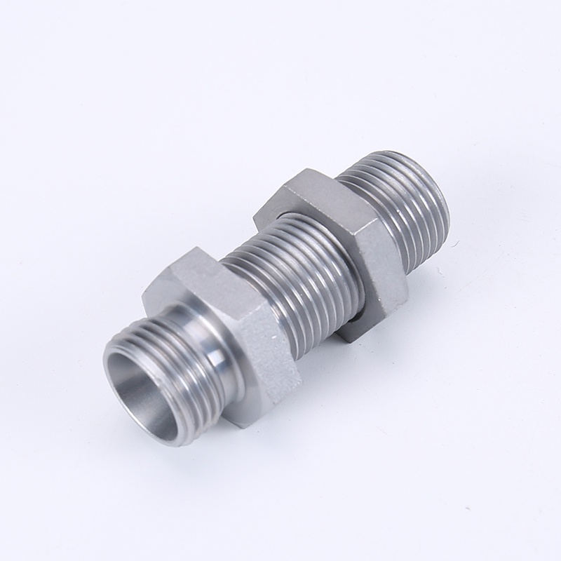 卡套式隔壁直通接頭